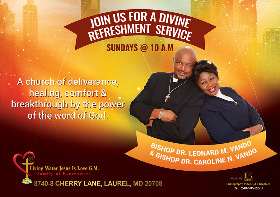 Join Us for Divine Refreshment Service?